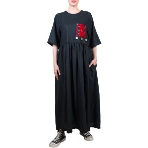 پیراهن چین‌دار dr006