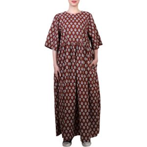 پیراهن چین‌دار dr007