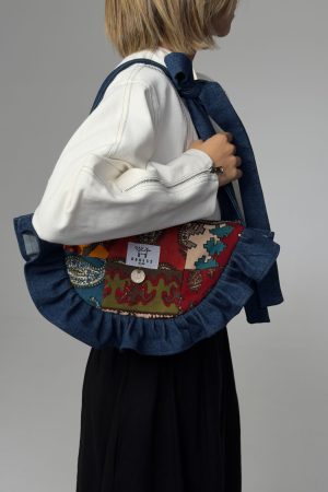 کیف چهل‌تیکه چین‌دار